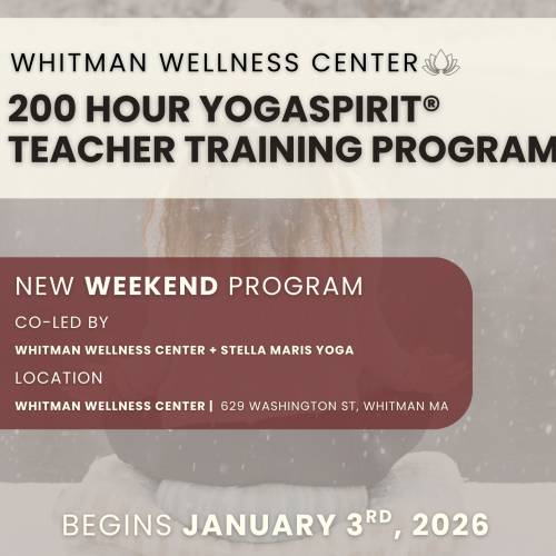200 Hour Yoga Teacher Training, Jan 3, 2026
